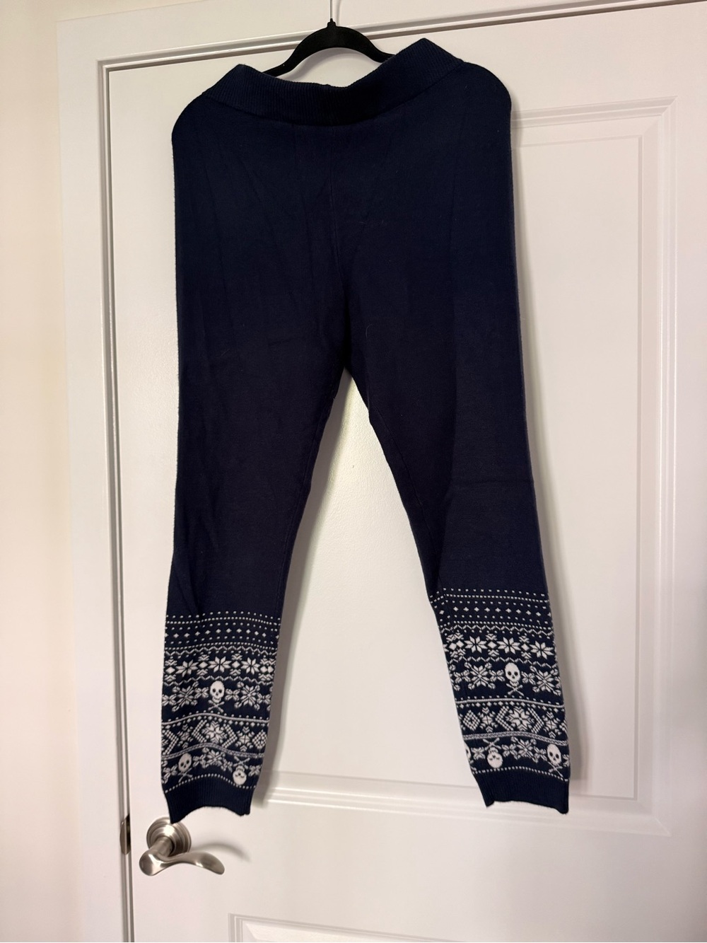 torrid Blue Knit Leggings with Branded Waist Tag